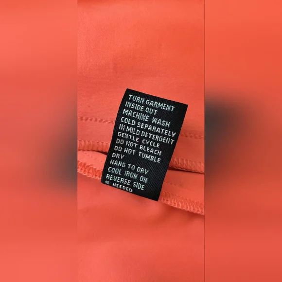 NWOT! DG2 Elevate Bright Orange Fitted Stretch Women's Jacket Size XS - Picture 6 of 11